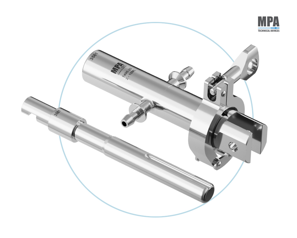 Pompa di Dosaggio per Macchina Automatica Riempitrice Ampolle NKP Pharma India by MPA